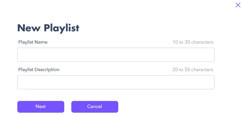 new list
