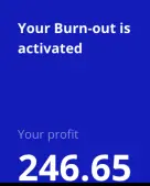 Burnout rewards