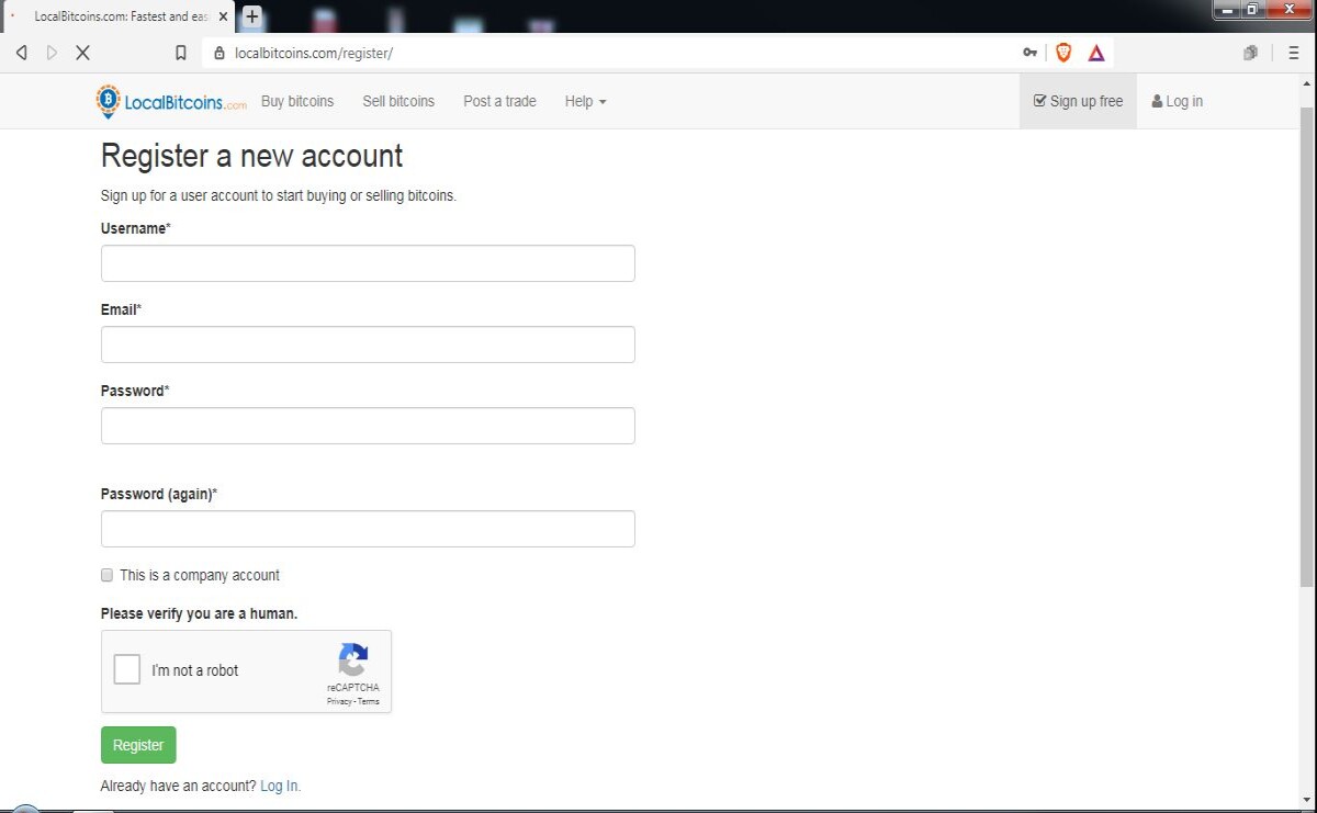 register page
