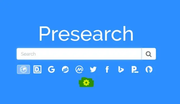 setup Ecosia together Presearch - step one