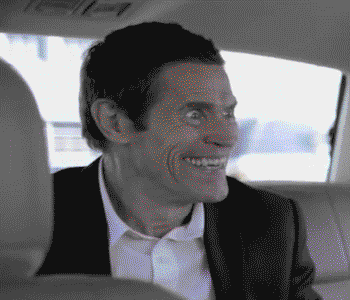 creepy smile