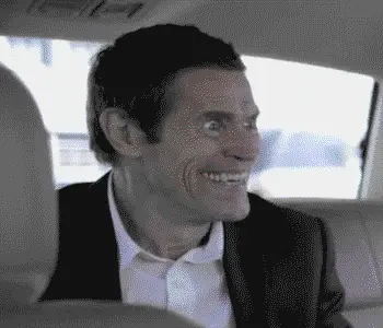 creepy smile