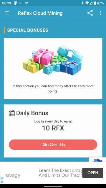 Special Bonus Tab