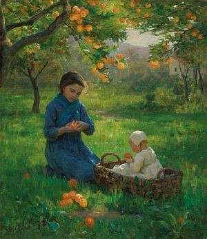 Picture: Under the Orange Tree by Virginie Dumont-Breton courtesy of Wikimedia Commons & Sotheby's