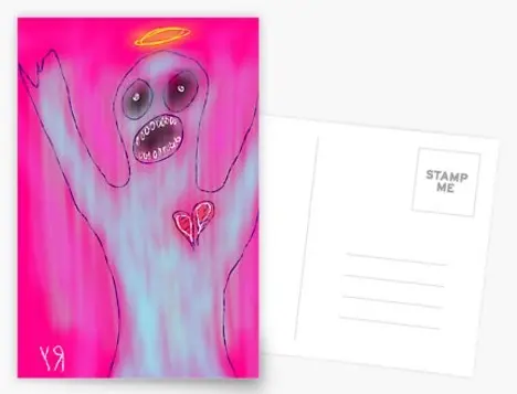 ghost with a broken heart by rfy