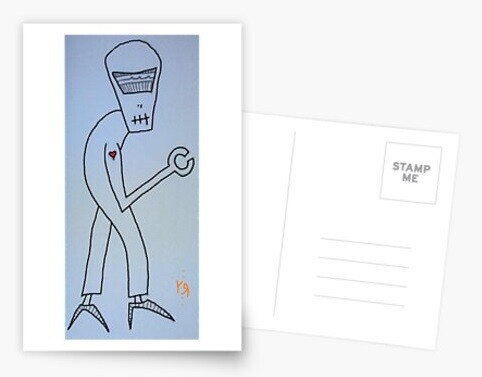 robot in high heels by rfy
