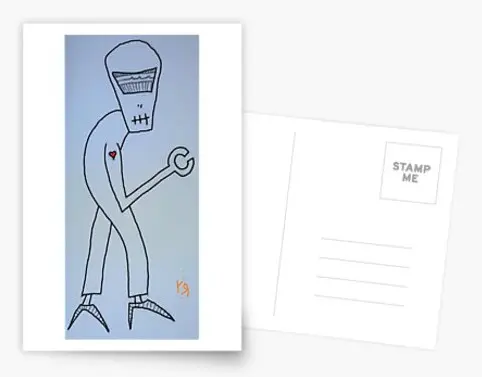 robot in high heels by rfy