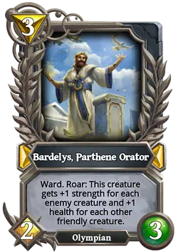 Bardelys, Parthene Orator
