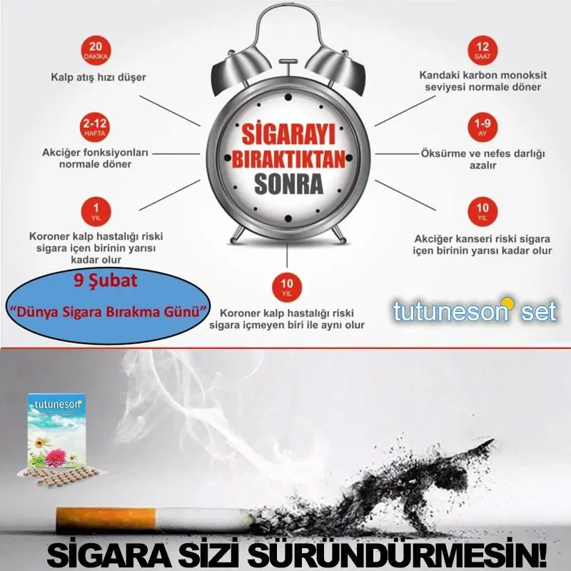 Tütüne son tablet ne kadar zamanda sigarayı bıraktırır