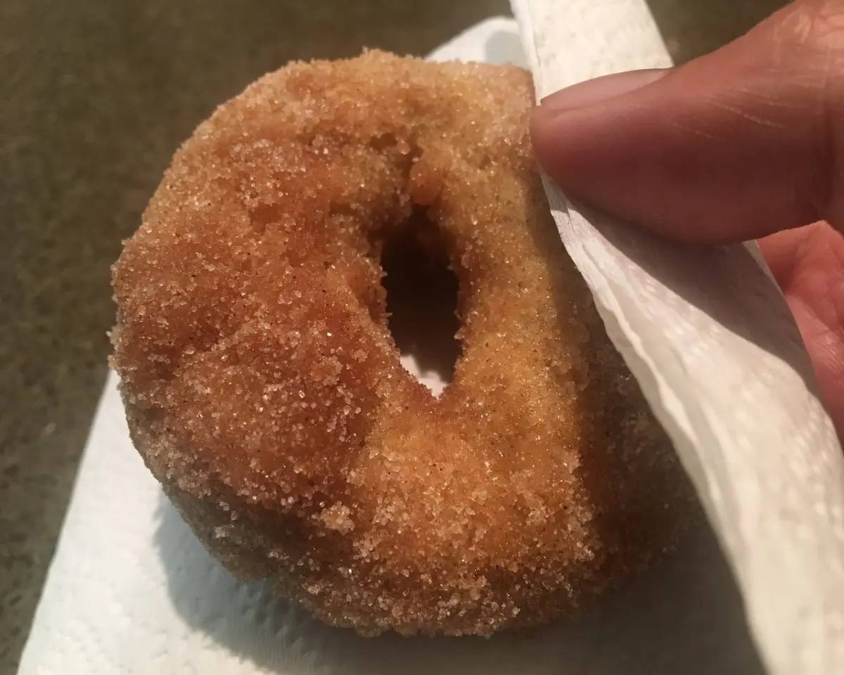 Baked Cinnamon Sugar Donut