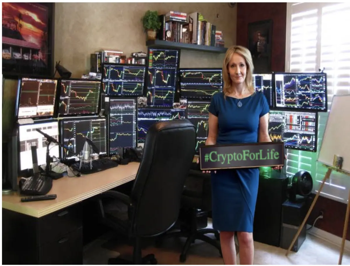 crypto jokes jk rowling
