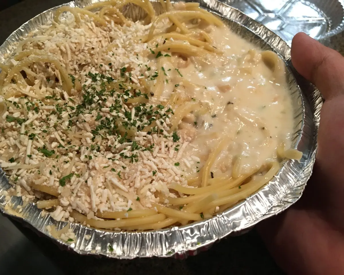 The Manager's Favorite: White Clam Sauce and Mizithra Cheese & Browned Butter