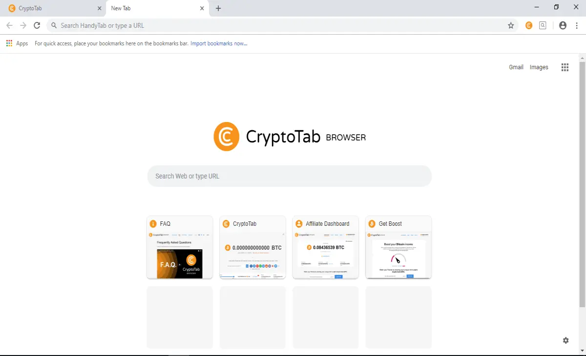 image of CryptoTab browser screencap