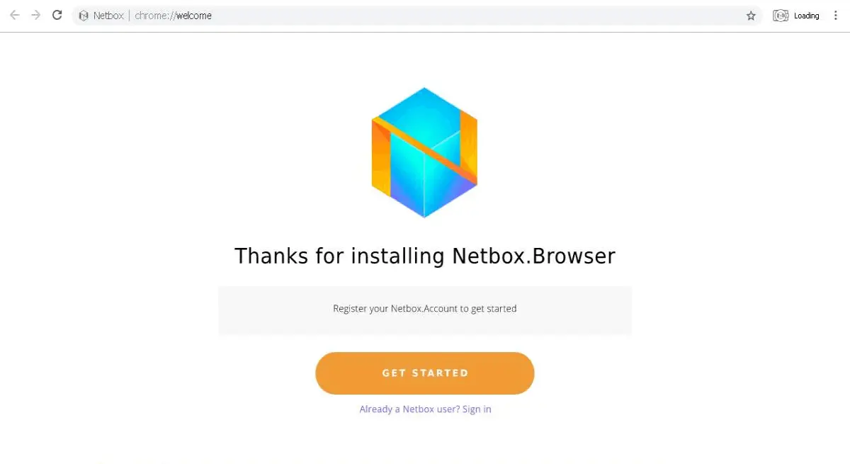 Image of Netbox Browser screencap