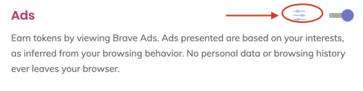 ad settings