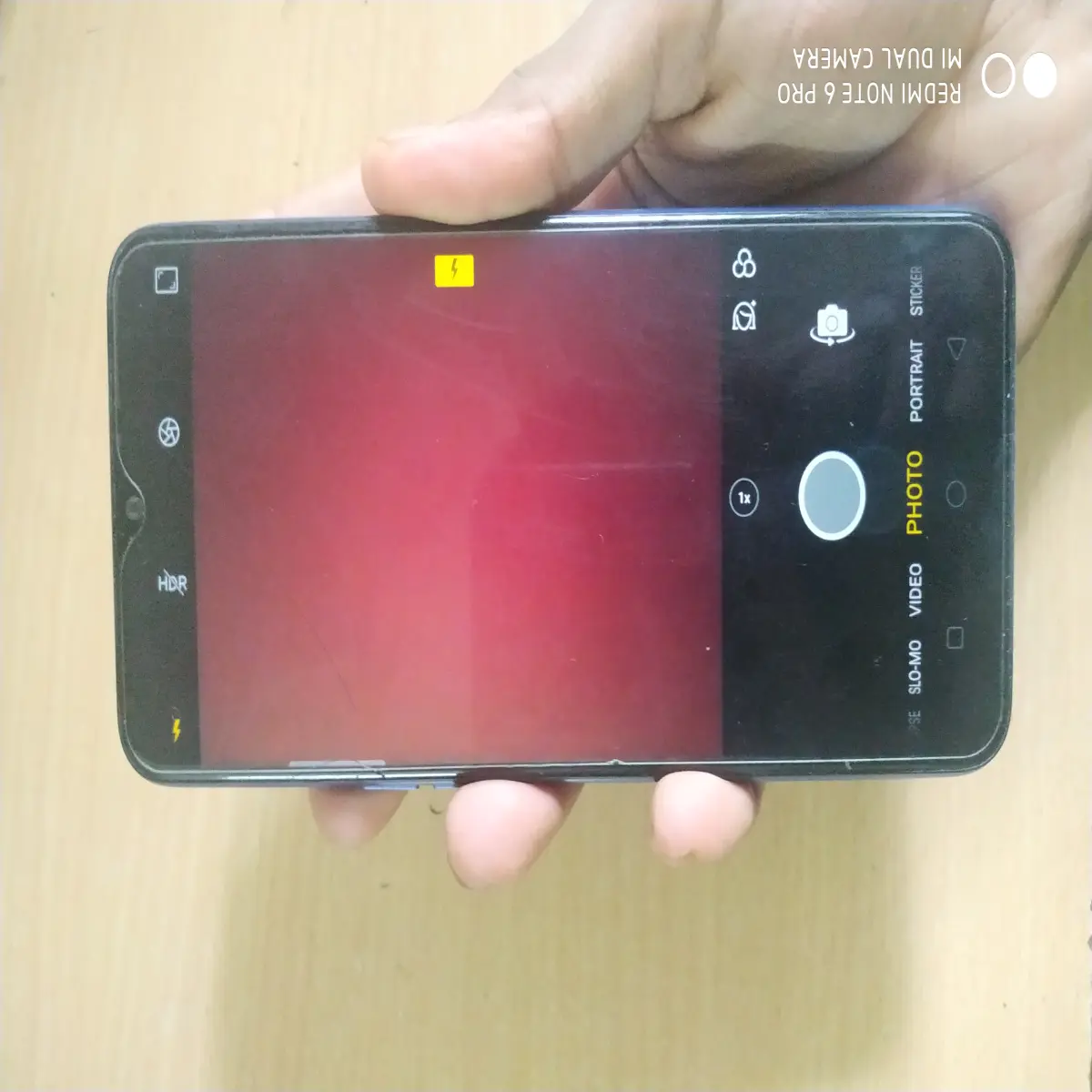 This is what we see on the screen when a finger is pressed agaisnt the camera sensor. Actually, this video have enough details for estimation of pulse rate. But those changes cannot be detected with naked eyes.