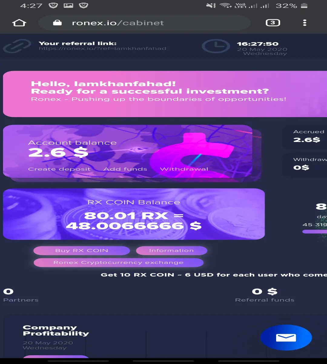 Ronex io