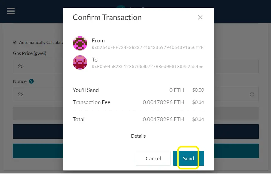 confirm