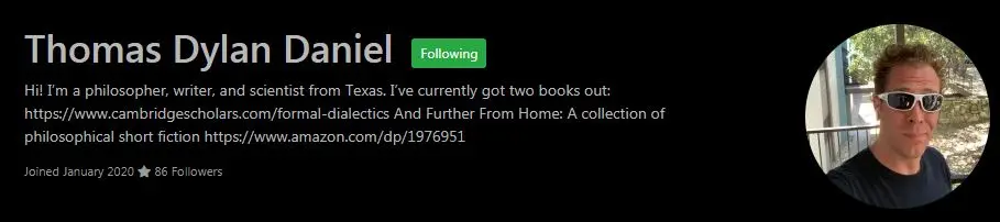 Thomas Dylan Daniel on Publish0x