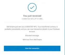 Idle-Empire.com Payment Proof