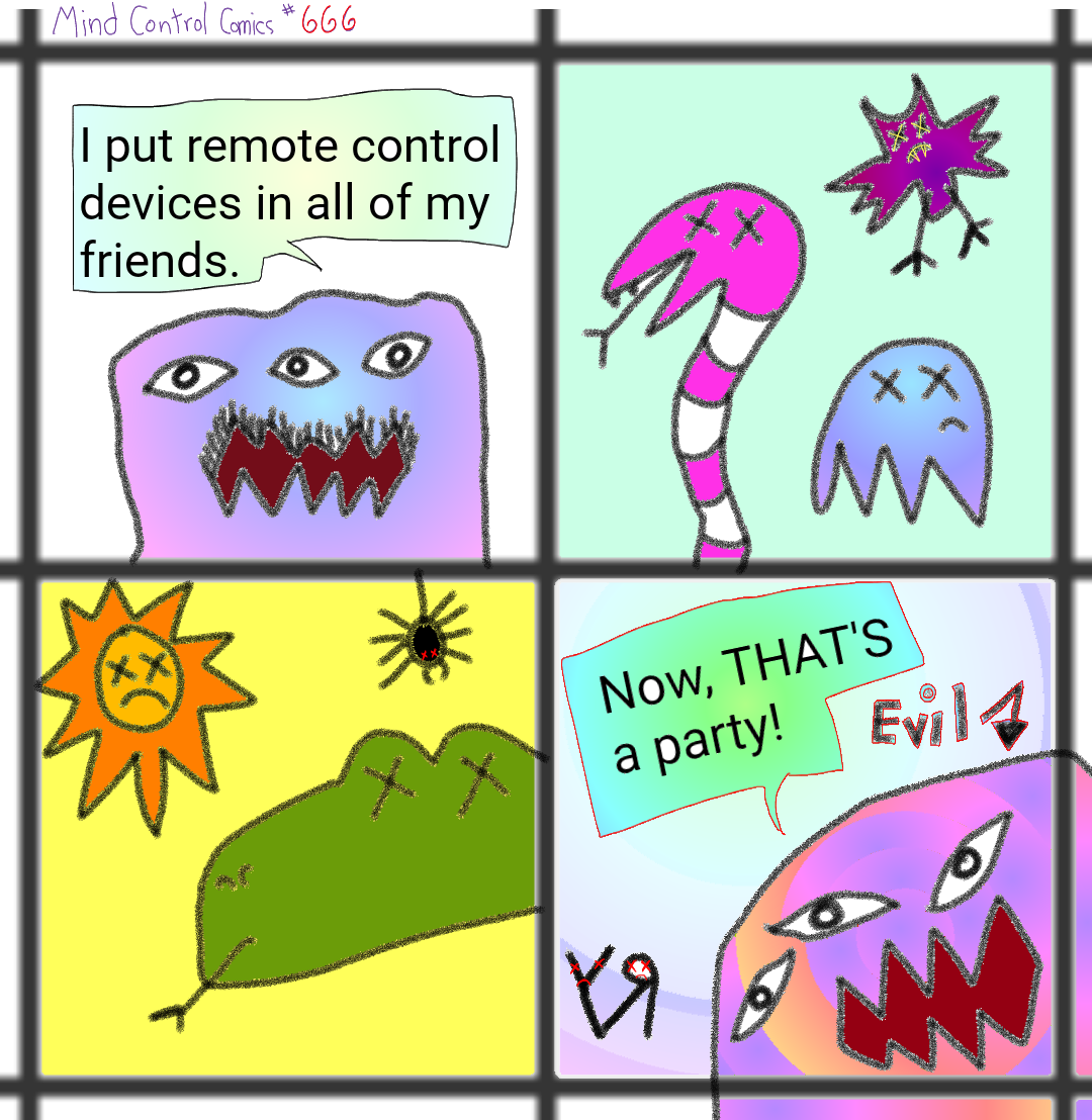 mind control comics 666 by rfy