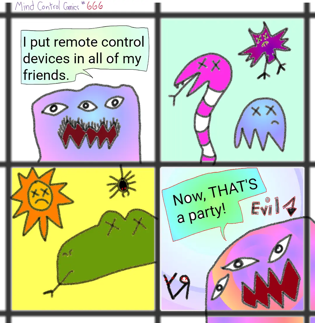 mind control comics 666 by rfy