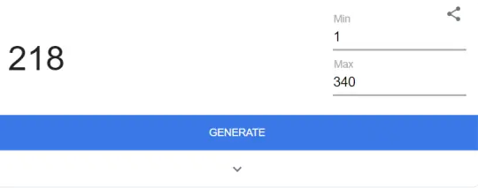 google rng