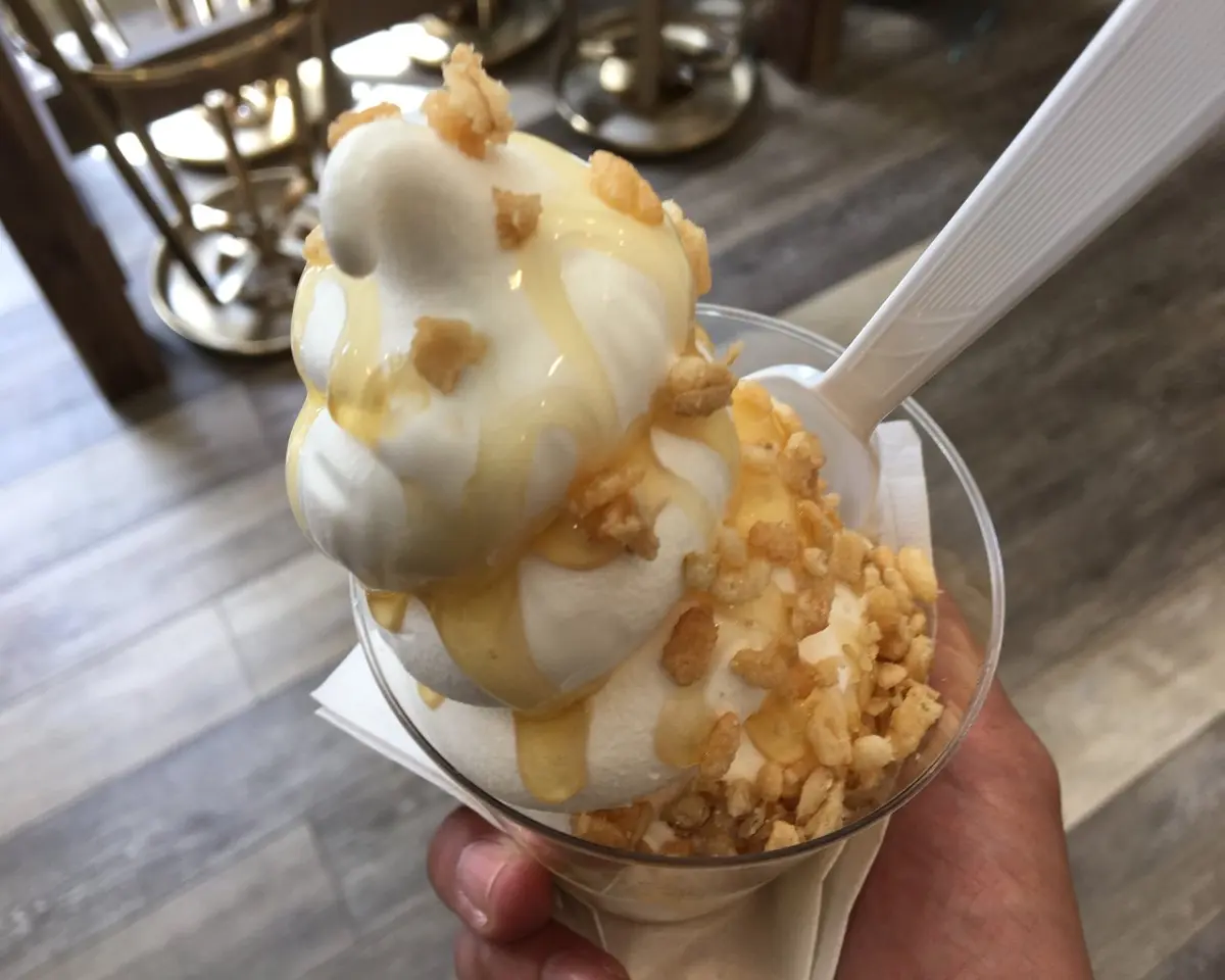 Hawaiian Honey Soft Serve
