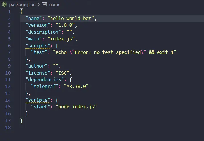 packagejson
