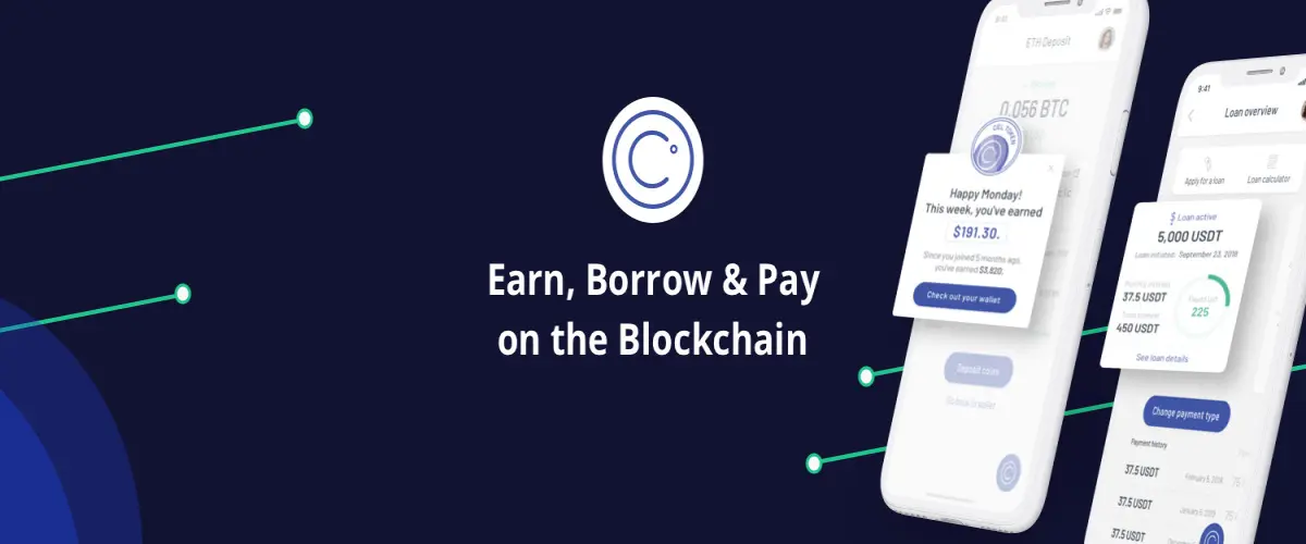 earn,borrow and pay on the blockchain