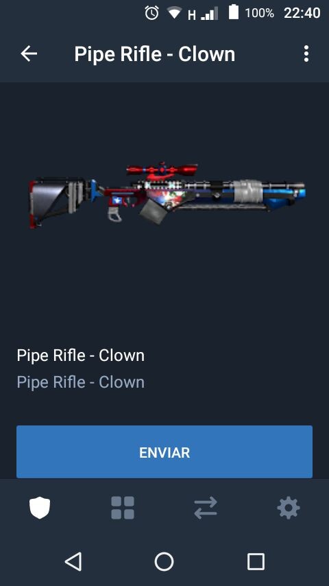 pipe rifle - clown
