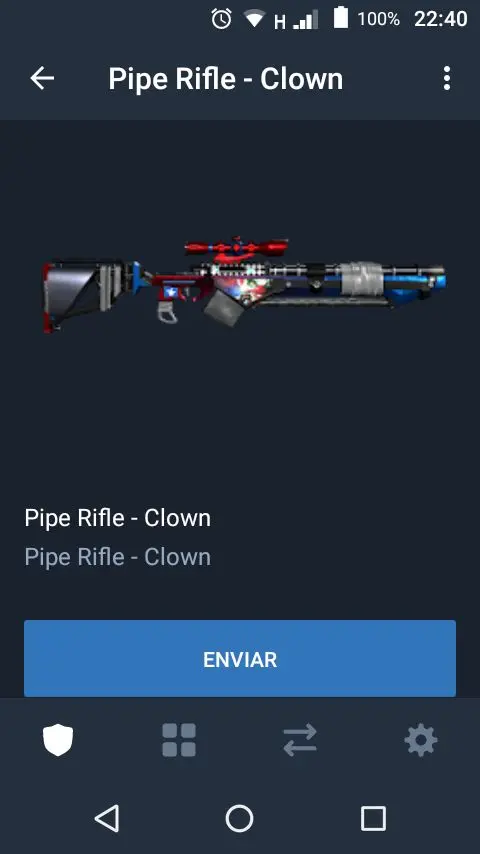 pipe rifle - clown