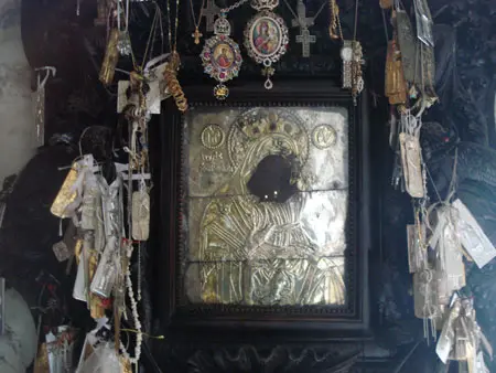 Hozoviotissa - Icon - Virgin Mary