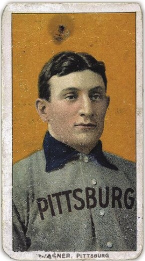 1909 Honus Wagner rookie card