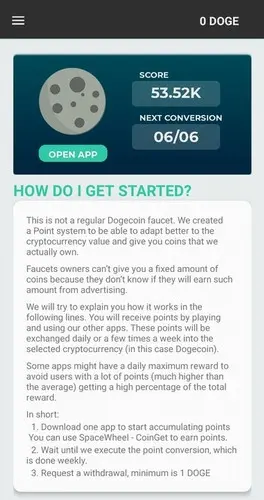 Dogecoin Faucet - CoinGet