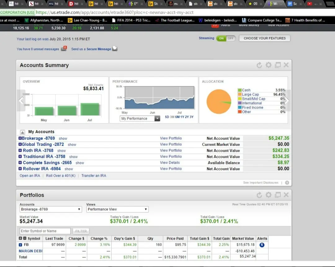 Etrade 5k