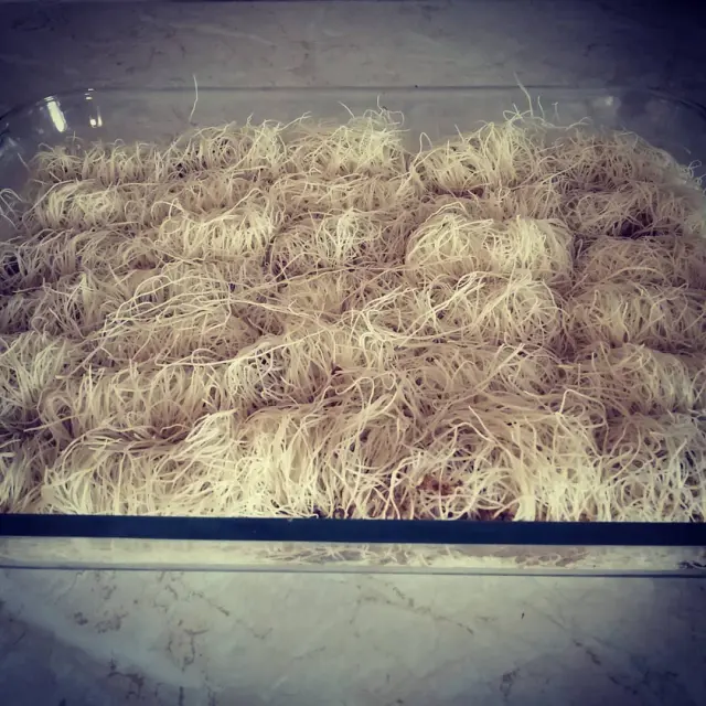 Sweet - Kantaifi - Ready to be baked