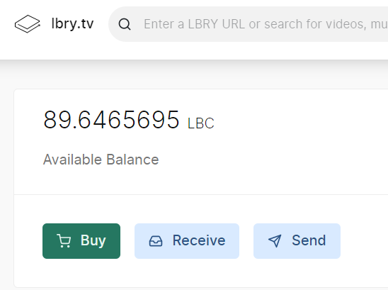 LBRY Earning