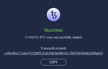 sucesso stake