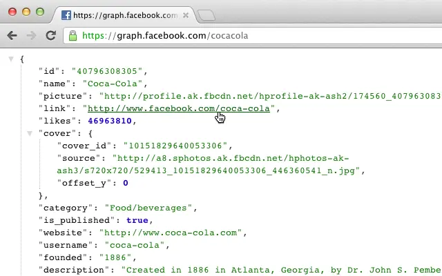 kind of JSON