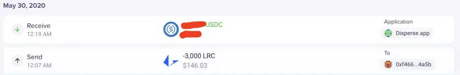 After getting the rewards from de first 1,000 LRC I got exited and decided to put