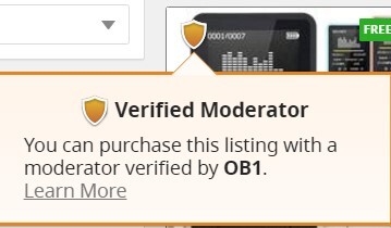 open bazaar moderation