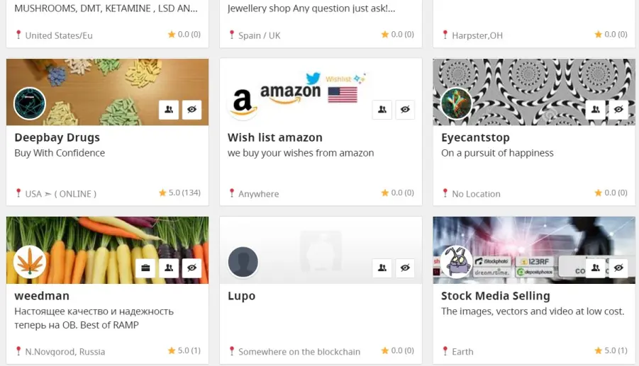 open bazaar illegal products