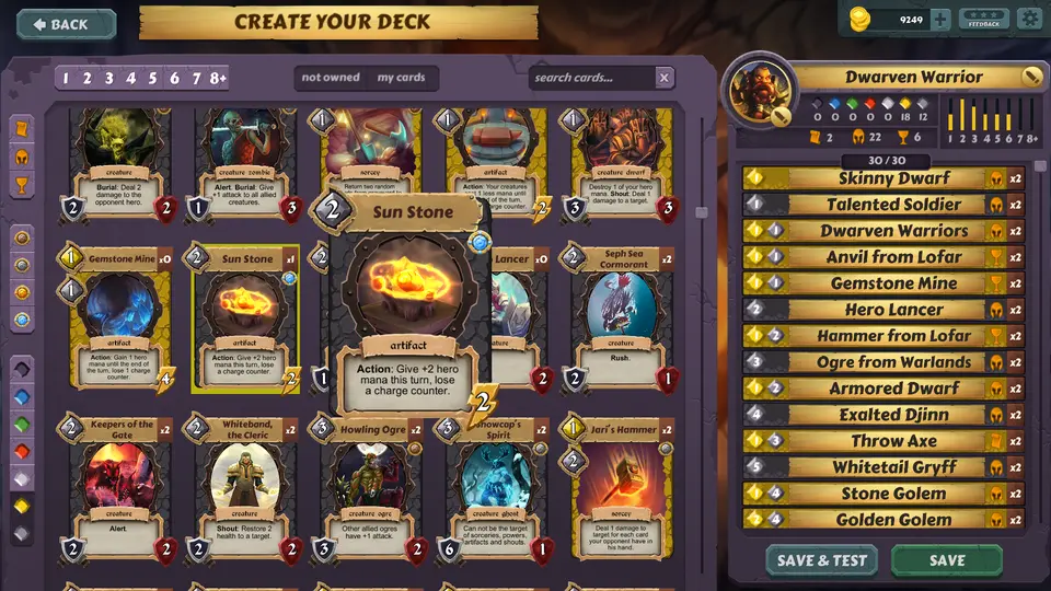 ManaRocks - Deckbuilding