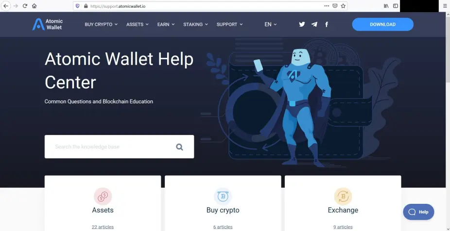 Atomic Knowledge support