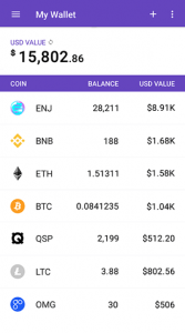Enjin smart wallet