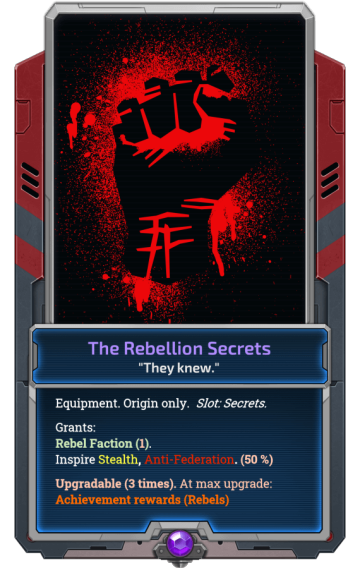 Rebellion Secrets
