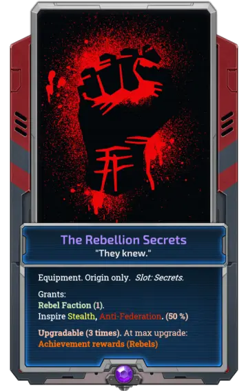 Rebellion Secrets