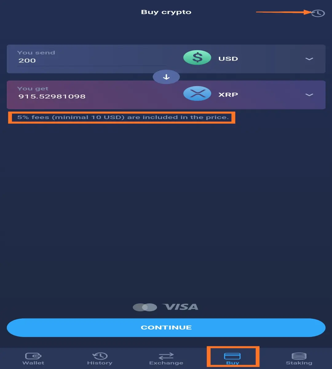 Atomic Wallet Buy Crypto