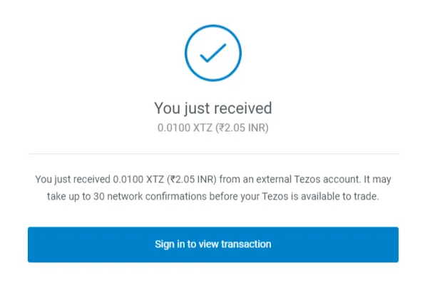 TEZOS FAUCET